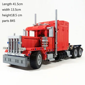 IpinMOC Peterbilt камион MOC-24330 379 тежък камион градивен елемент на монтажна модел САМ образователна играчка, подарък за рожден ден