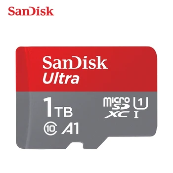 Карта памет Sandisk 1 TB 16 GB 32 gb 64 GB 128 GB, 200 GB, 256 GB И 400 GB Карта Micro sd Class10 UHS-1 flash-карта памет Microsd TF/SD карта