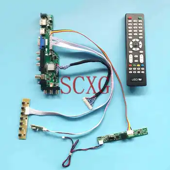 DVB Платка контролер LCD дисплея е Подходящ за LM185TT1A/2A/3A/4A HDMI-Съвместими VGA USB AV, RF 18,5