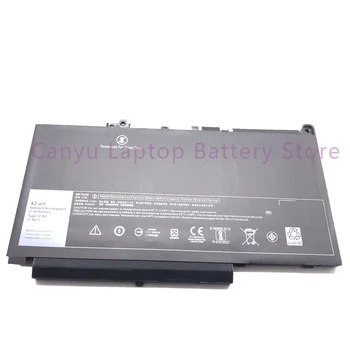 Нова батерия за лаптоп 7CJRC за лаптоп, Latitude E7270 серия E7470 21X15 021X15