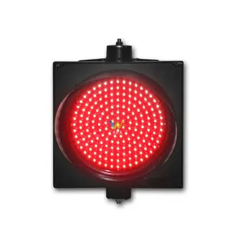 WDM 300 мм светофар Един аспект червен led мигалка