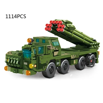 Модерен Военен BM-30 Bornado HIMARS Автомобил Градивен елемент на Ww2 Руската Армия Фигурка MOC Тухла Събират Играчки За Момчета, Подаръци