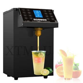 Точност ръководят електрически диспенсер Автоматична машина за приготвяне на фруктоза за чай с мехурчета за приготвяне на захарен сироп
