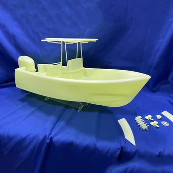 1/14 Комплект от модели на лодки с дистанционно управление Океанская риболовна лодка Високоскоростен нож Модел на лодка с дистанционно управление, подарък Играчка