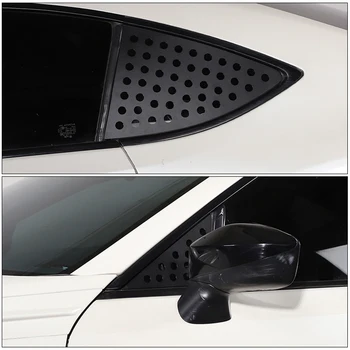 2 предмета, кола на предното и задното стъкло от алуминиева сплав, триъгълен страничната стъклена защитен панел за Subaru BRZ/Toyota 86 2012-20 Автомобилни аксесоари