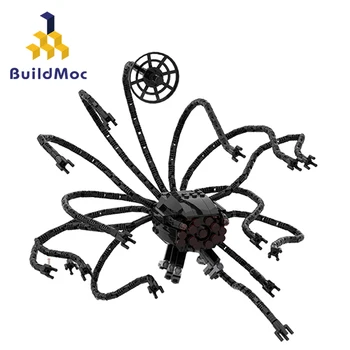 Buildmoc Научно-фантастични филми Матрицата Sentinel Октопод Робот-пазач Машини Модел градивните елементи на Играчки За Детски подарък
