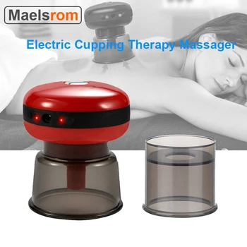 Електрически масажор за баночной терапия, терапия с червена светлина, вибрационна пресотерапия, перезаряжаемое регулируемо устройство за баночной терапия