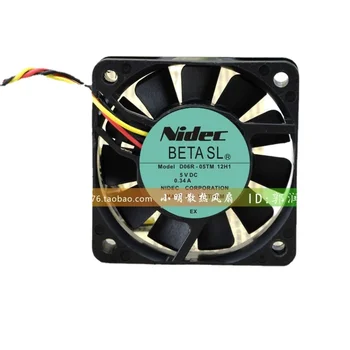 Нов вентилатор за охлаждане на процесора NIDEC 6015 5V 0.34 A D06R-05TM 12H1 Хидравличен вентилатор за охлаждане