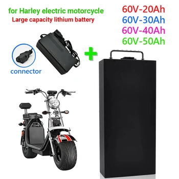 Литиева батерия электромобиля Harley Водоустойчив батерия 18650 60 60 ah за двухколесного складного електрически скутер Citycoco