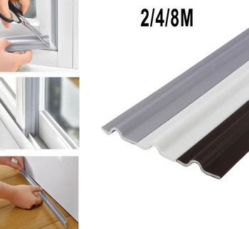 2-8 m оборудване запечатване на самозалепващи се ленти за прозорци, оборудване запечатване лента от полиуретан, домашна звукоизолация, ветрозащитная почистване на врати