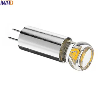 IWHD 1,5 W Мини G4 LED 12 В Лампа за Прожектор 90LM COB G4 LED двухконтактные Тела Топло Бяло/Подмяна на халогенни елементи на Полилея