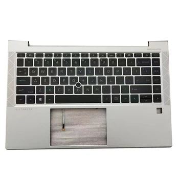 Новата поставка за ръце с подсветка на клавиатурата с подредбата на САЩ за HP EliteBook 845 G8