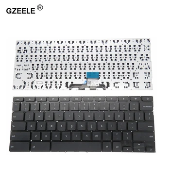 Клавиатура за лаптоп GZEELE САЩ за ASUS за Chromebook C200MA C200M C200MA-DS01 DS02 Английска ЧЕРНА без рамка