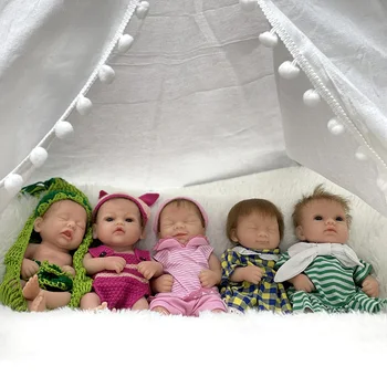 12-инчов кукла-реборн Bebe, изцяло силиконова кукла, водоустойчиви играчки за деца, кукли-реборн за събиране, директен доставка