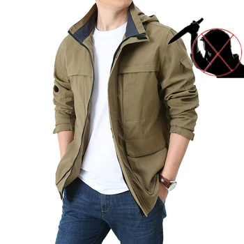 Яке за самозащита, защищающая от удари, защищающая от режещи удари, ежедневни якета, военна тактическа защитно облекло, устойчиво на ножам, 4XL