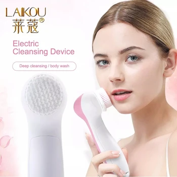 LAIKOU 5 в 1 Електрическо почистващо средство за лице, мини-пречистване на порите на кожата, козметичен масаж на тяло, четка за измиване на лицето