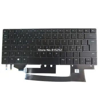 Клавиатура за лаптоп RAZER Blade 11597456-00 2B-BA740B200 911100078160 Nordic NE, черна, без рамка