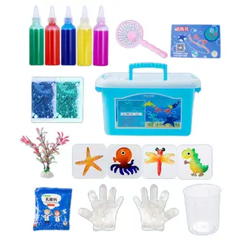 Играчки с водно гел ръчно изработени, водни топки, ръчно изработени, елфи, играчка, морско създание, цветни фигури, детски играчки, ръчно изработени играчки в карикатура стил