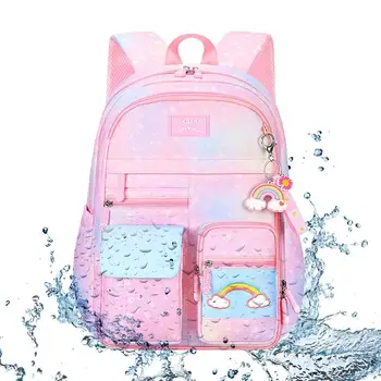 Раници за момичета, ученически удобни чанти за книги, водоустойчив ученически раници с множество джобове, чанта за начално училище, голяма