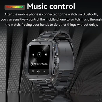 Най-новият Bluetooth HD Покана Мъжки смарт часовници дамски 1,85 