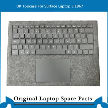 Оригинален Горен Калъф За лаптоп Microsoft Surface Laptop Лаптоп 3 4 1867 C Case Assembly ES FR Версия за Великобритания