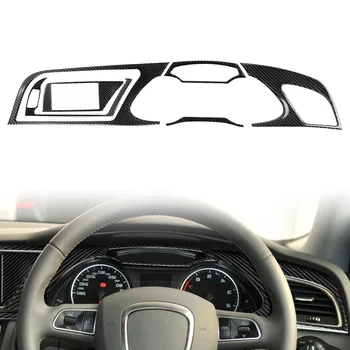 6 бр., декоративни панел за арматурното табло в интериора на колата RHD, за Audi A4 2009-2010, за A4L 2009-2012 г.