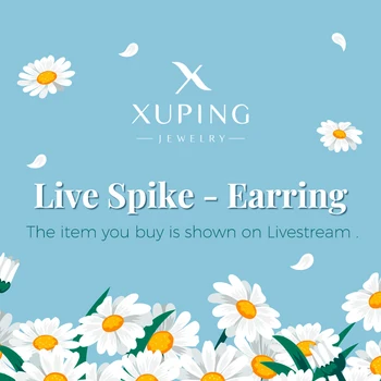 Бижута Xuping Live Спайк Модни Обеци за Жени E1-E17
