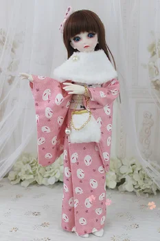OB11 блайт tait 1/6 фигурки на кукли 1/4 1/3 мащаб BJD облекло, аксесоари древния костюм на японското кимоно юката за BJD/SD YOSD C0369-B