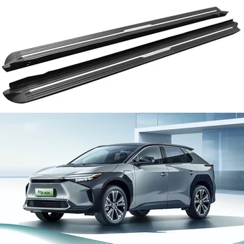 2 елемента Фиксирана Крака Страничната Стъпка на Педала на Nerf Bar е Подходящ за Toyota All New BZ4X 2023 2024