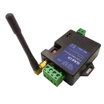 Скоростна аларма GSM автомат GA01P Пластмасова Кутия аларма GSM Поддържа Сигнал за спиране на тока Един вход за сигнал и Един Изход за напрежение на сигнала на алармата