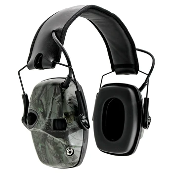 Електронни слушалки за стрелба с лък, звукосниматель и намаляване на шума, защита на слуха, слушалки, тактически ушния подложка за лов