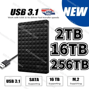 SSD sata 1 TB И 2 TB 4 TB 8 tb Твърд диск sata3 2,5 инча 16 Tb ssd TLC 7500 MB/s. Вътрешни твърди дискове за преносими компютри и настолни компютри