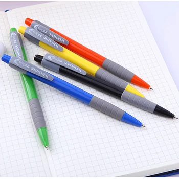 50 бр. канцеларски материали, скъпа писалка с синьо мастило 0,7 мм, ученически пособия, Офис обучение химикалка химикалка за писане, просто Супер добра запис