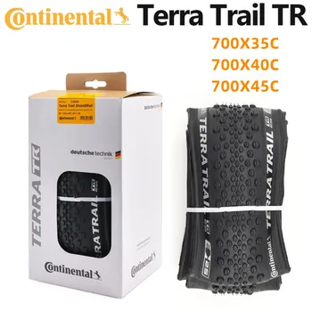Continental Terra Trail Защитна Стена Велосипедна Гума Сгъваема Чакъл Пътна Велосипедна Гума Тип 700x35C/40В/45В Защита Складного тип