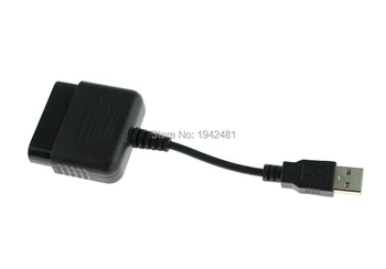 50 бр. за Sony PS1 PS2 джойстик геймпад за PC, PS3 контролери USB конвертор и кабел-адаптер без шофьор