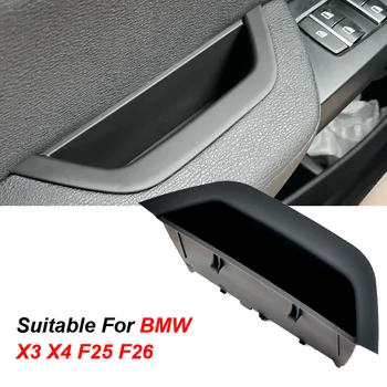 Вътрешна дръжка врата прозореца на колата, хастар предната част на лявата страна за BMW X3 F25 2011-2017 & X4 F26 2011-2017 ABS пластмаса