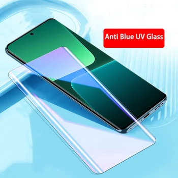 Анти-синьо закалено стъкло за Xiaomi Mi 13 Pro Lite UV защитно фолио за екрана матово прозрачен UV стъкло за Xiaomi Mi 13 Lite 13Pro Film