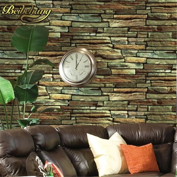 beibehang ролка тапет каменно-тухлена фон на стената на винилови тапети 3d модерни за хола papel de parede 3d papel wall