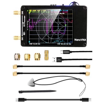2023 Новият Анализатор на векторна мрежова антена Nanovna-H 10 khz-1,5 Ghz HF MF VHF UHF Тестер спектър от слотове