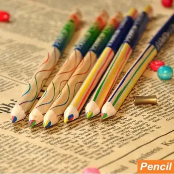 10 бр./лот, направи си сам, скъпа професионален цветен молив, цветни моливи, дърво, преливащи цветове, молив за рисуване, комплект за рисуване, за оцветяване за деца