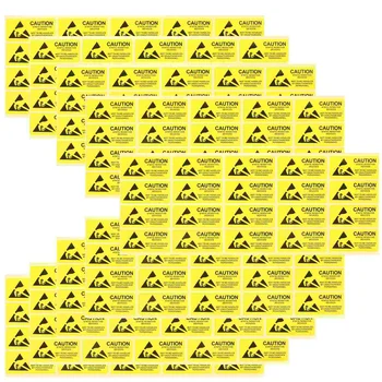 450 бр. етикети със статични устройства, практични, стабилни, прозрачни стикери за магазин, предупредителен знак, стикер за стена за офис сграда на училището (