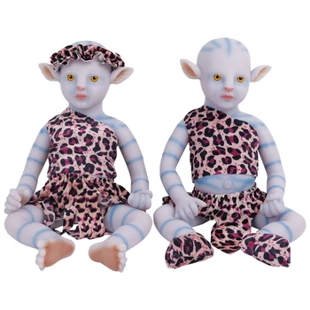ДЕСИСЛАВА WG1810 42 см 1787 100% Силикон за цялото Тяло Reborn Baby Dolls Реалистична Детска Кукла Модни Филм Играчки Детски Коледната Кукла