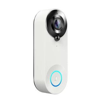 2MP 1080P Sasha Power безжичен WIFI звънец IR за нощно виждане откриване на движение визуален видео домофон с домофонна система, око за гледане