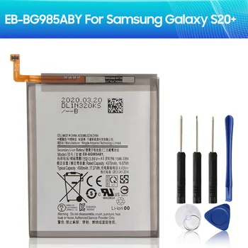 Преносимото батерия EB-BG985ABY за Samsung Galaxy S20 Plus S20Plus S20 + батерия за телефона, с капацитет 4500 mah