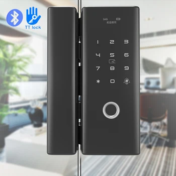 TTlock ПРИЛОЖЕНИЕТО Smart Keyless заключване на пръстови отпечатъци с карта с парола Врата приложение за дистанционно управление отключване на електронното заключване на крилото