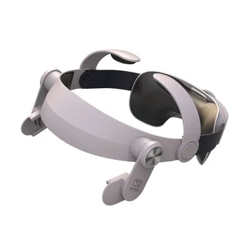 Аксесоари за виртуална реалност намаляват натиска върху лицето, регулируема лента за главата, мек ергономичен портативен, лесен за инсталиране, подходящ за Oculus Quest 2