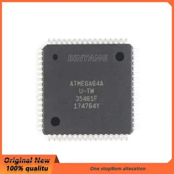 (5-10 броя), 100% нов чипсет ATMEGA64A-AU ATMEGA64A QFP-64