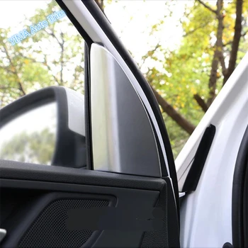 Lapetus Автомобилен Стайлинг Вътрешна Врата Прозорец-Часова Рецепция С Триъгълна Покритие Подходящ За Hyundai Tucson 2016-2020 / Матиран/, Изработени От Въглеродни Влакна