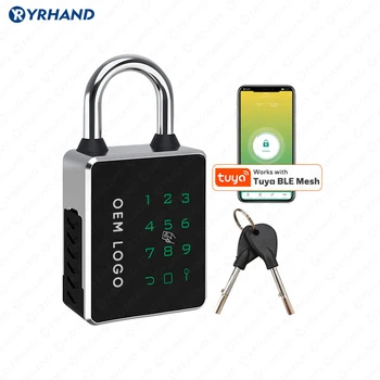 Окачени заключване YRHAND Sasha Bluetooth Водоустойчив умен заключване, заключване за кабинет, заключване за гардероб, анти-кражба на чанта, заключване за багаж