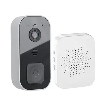 Интелигентна безжична изображение с висока разделителна способност, приложение за управление на вашия домашен домофон, комплекти входовете на обаждания за домашно разговор, мини-звънец